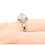 Ring Antique Engagement Filigree .43ct Old European Cut Diamond 18kw 1.9mm Sz7.25 2.33g 225090028