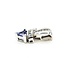 Pendant .25ctw Round Diamonds .72ct Purple Tanzanite 14kw 24x10mm 4.0g 225090025