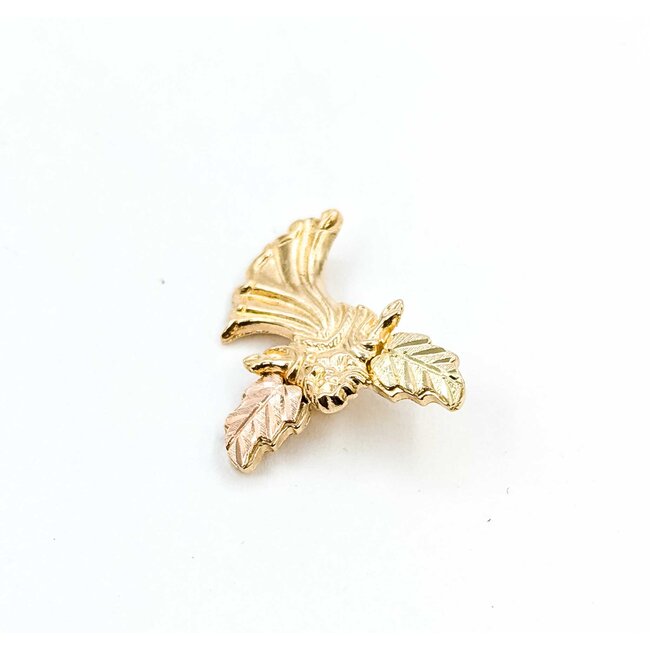 Pendant Black Hills Gold Angel 10ky 17x15mm 1.69g 125092036