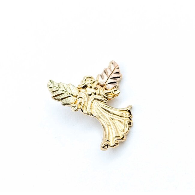 Pendant Black Hills Gold Angel 10ky 17x15mm 1.69g 125092036