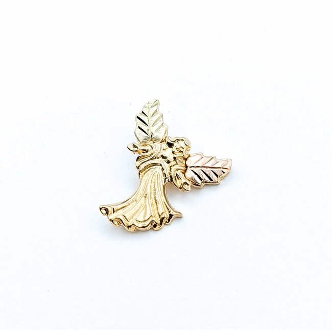 Pendant Black Hills Gold Angel 10ky 17x15mm 1.69g 125092036