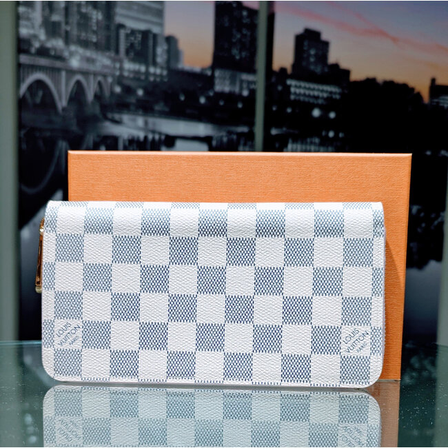 Wallet Louis Vuitton Zippy Damier Azur 125095091