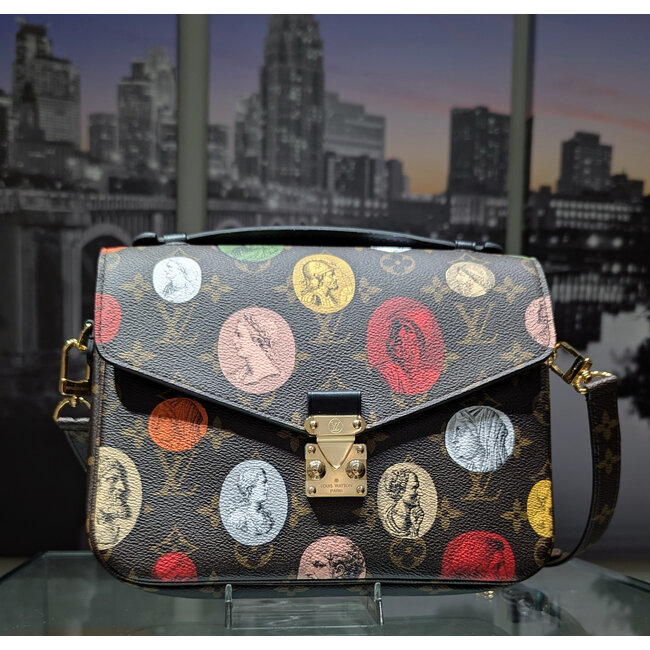 Handbag Louis Vuitton Pouchette Metis Fornasetti Cameo 125095107