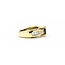 Ring 1.50ctw Round Diamonds 1.10ct Blue Sapphire 18ky sz6 7mm 124060164