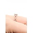 Ring .50ctw Round Diamonds .40ctw Blue Sapphire 14kw sz6.5 7.5mm 124060165