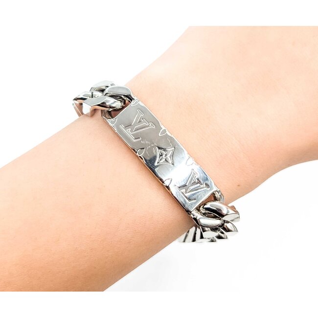 Bracelet Louis Vuitton Monogram Chain Bracelet 11.6mm 7.5" 58.22g 125090033