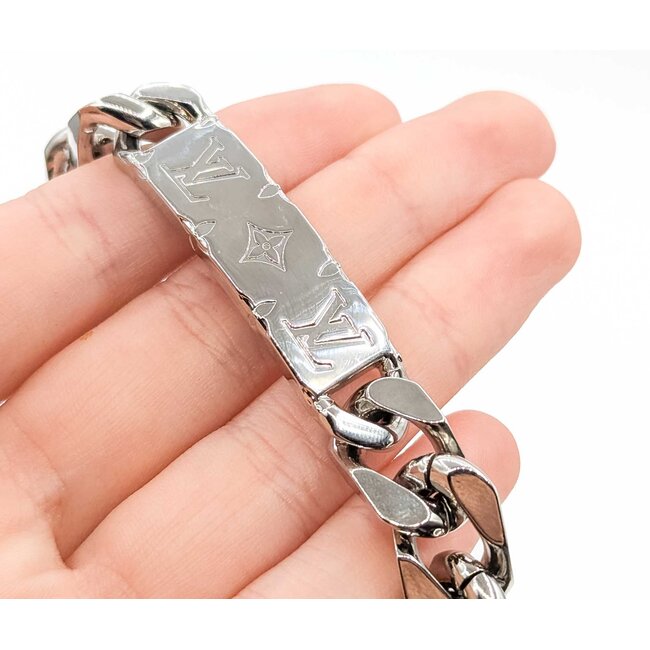 Bracelet Louis Vuitton Monogram Chain Bracelet 11.6mm 7.5" 58.22g 125090033