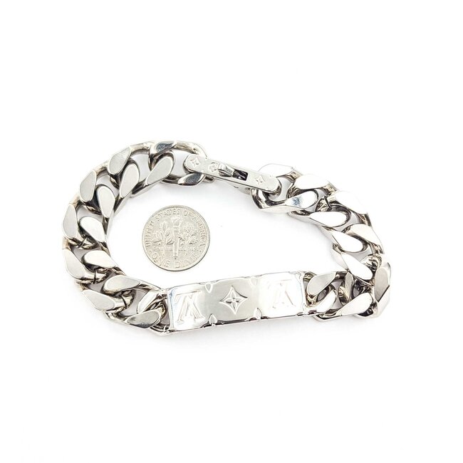Bracelet Louis Vuitton Monogram Chain Bracelet 11.6mm 7.5" 58.22g 125090033