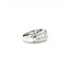 Ring Milgrain 2ctw Princess Diamonds 10kw 10.49mm Sz9.75 7.47g 125090053