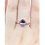 Ring Accented 0.05ctw Round Diamonds 1.70ct Purple Amethyst 10kr 2mm Sz8 2.65g 125090048