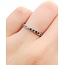 Ring Eternity 0.40ctw Round Diamonds 14kw 2mm Sz6 1.8g 125090043