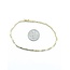 Bracelet Bar Link 0.5ctw Round Diamonds 14ky 1.8mm 7.25" 4.18g 125090036