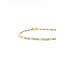 Bracelet Bar Link 0.5ctw Round Diamonds 14ky 1.8mm 7.25" 4.18g 125090036