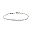 Bracelet Tennis 1ctw Round Diamonds 14kw 2.6mm 8" 7.23g 125090037