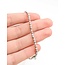 Bracelet Tennis 1ctw Round Diamonds 14kw 2.6mm 8" 7.23g 125090037