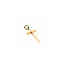 Pendant Cross 14ky 1x.4" 0.69g 125092054