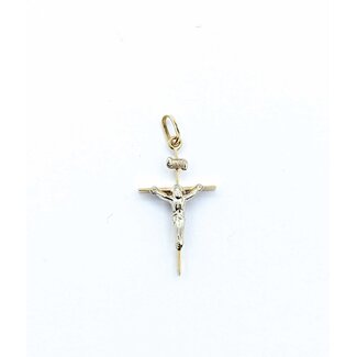 Pendant Crucifix 14ky 1.1x.5" .70g 125092048