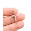 Pendant Crucifix 14ky 1.1x.5" .70g 125092048