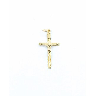 Pendant Crucifix 14ky 1.25x.6" 1.14g 125092047
