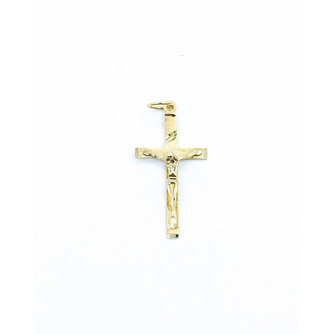 Pendant Crucifix 14ky 1.25x.6" 1.14g 125092047