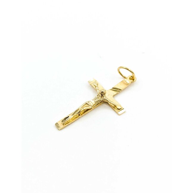 Pendant Crucifix 14ky 1.25x.6" 1.14g 125092047