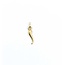 Pendant Italian Horn 14ky .75x.1" .73g 125092056