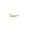 Pendant Italian Horn 14ky .75x.1" .39g 125092057