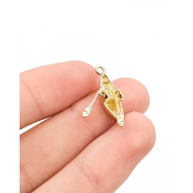 Pendant Row Boat 14ky .75x.25" 1.73g 125092052