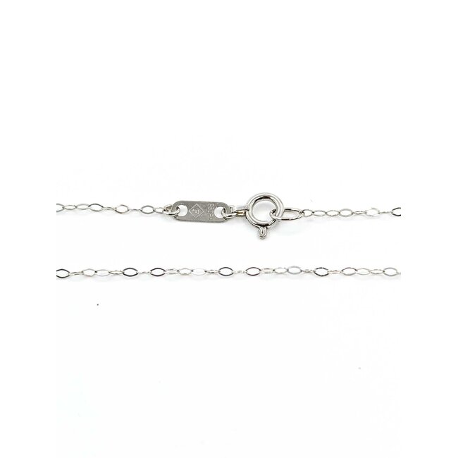 Pendant Cross 1.00ctw Round Diamonds Platinum 1x.6" 18" 3.71g 125090042