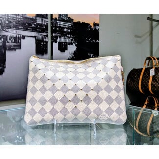Clutch Louis Vuitton City Pochette Damier Azur 125105014