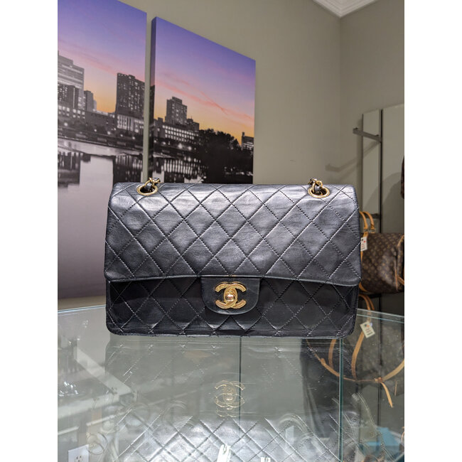 Handbag Louis Vuitton Chanel Double Flap Quilted Lambskin 125105020