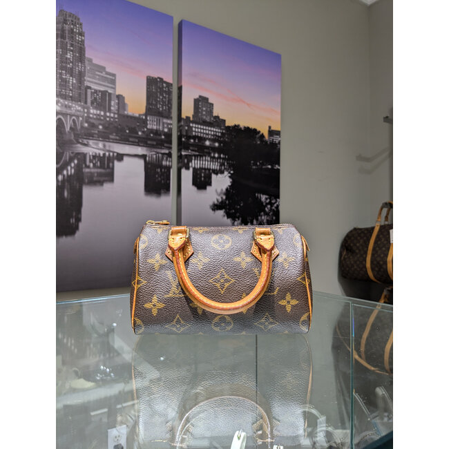 Handbag Louis Vuitton Speedy Mini Monogram 125105016