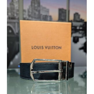 Belt Louis Vuitton Ceinture Black Epi Leathjer 36" M0128 125105044
