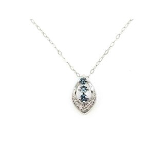 Pendant Drop 0.07ctw Round Diamonds .25ctw Color Changing Alexandrite Platinum .5x35" 18" 2.24g 125090051