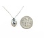 Pendant Drop 0.07ctw Round Diamonds .25ctw Color Changing Alexandrite Platinum .5x35" 18" 2.24g 125090051