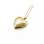 Pendant Heart Locket W/Rope Chain .03ct Round Diamond 14ky .9mm 1x.75" 4.65g 125090001