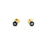 Earrings Stud .40ctw Sapphire 14ky 4.6mm .65g 125090003
