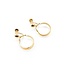 Earrings Door Knocker Screw Post 14ky 1x.75" 4.18g 125092044