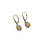Earrings Drop 0.02ctw Round Diamonds 1.10ct Opal .36ct Pink Topaz 14ky 1x.3" 2.91g 125090045