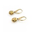 Earrings Drop 0.02ctw Round Diamonds 1.10ct Opal .36ct Pink Topaz 14ky 1x.3" 2.91g 125090045