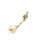 Pendant Round Single Cut Diamonds 11x9mm Pearl 18ky 41x9.5mm 2.33g 225080071