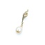 Pendant Round Single Cut Diamonds 11x9mm Pearl 18ky 41x9.5mm 2.33g 225080071