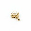 Pendant .02ctw Round Single Cut Diamonds 7.5mm Pearl 14ky 18.5x12mm 1.87g 225080069