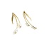 Earrings Drop Rice Pearls 14ky 1.39g 225050041