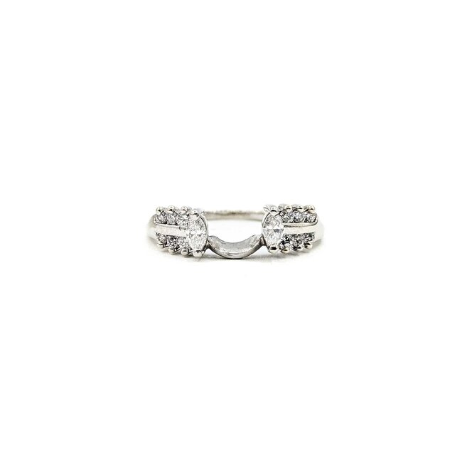 Ring Wrap .25ctw Diamonds 14kw Sz7.5 123040041