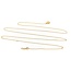 Necklace Oval Link 14ky .85mm .70g 125092043