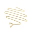 Necklace Adjustable Length Foxtail Link Spring Clasp 10ky .8mm 24" 2.2g 125092021