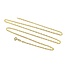 Necklace Rope Link Spring Clasp 10ky 1.6mm 21" 1.40g 125092027