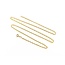 Necklace Rope Link Spring Clasp 10ky 1.6mm 21" 1.40g 125092027