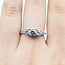 Ring 3-Stone 1.50ctw Round Diamonds 14kw 2mm Sz6 3.96g 225090049